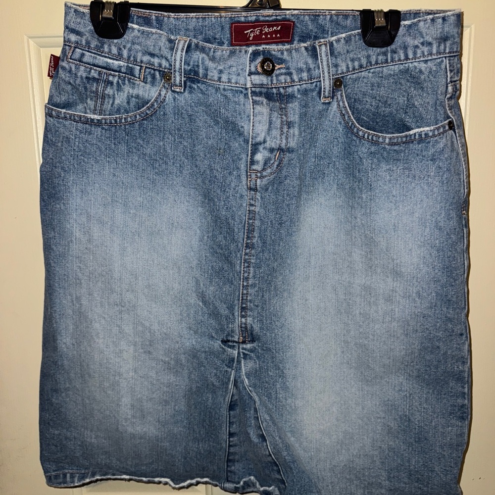 Tyte Jeans Classic Y2K vintage Blue Denim skirt